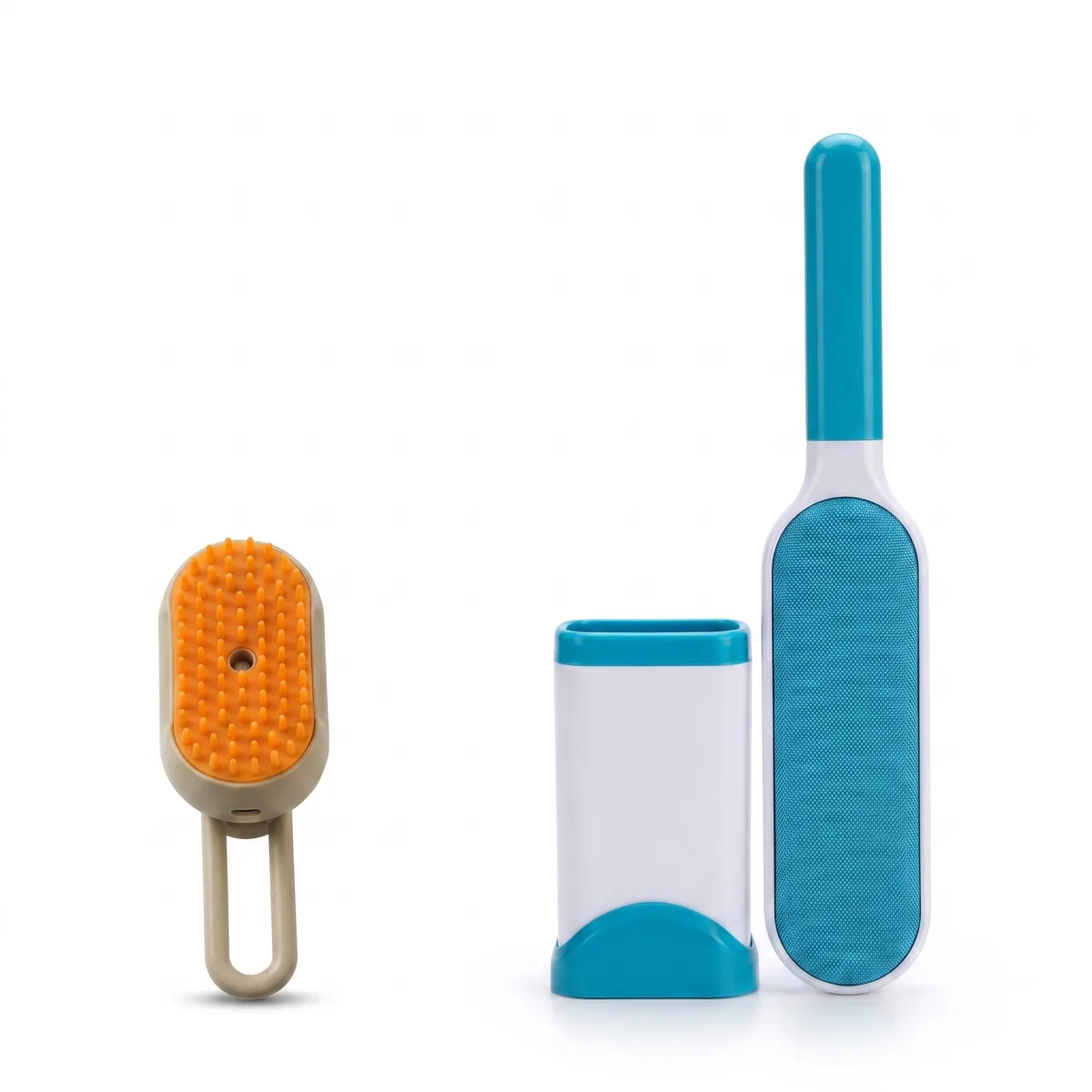 Kit Anti-Pelo — Cepillo de Vapor + Quitapelos para Muebles