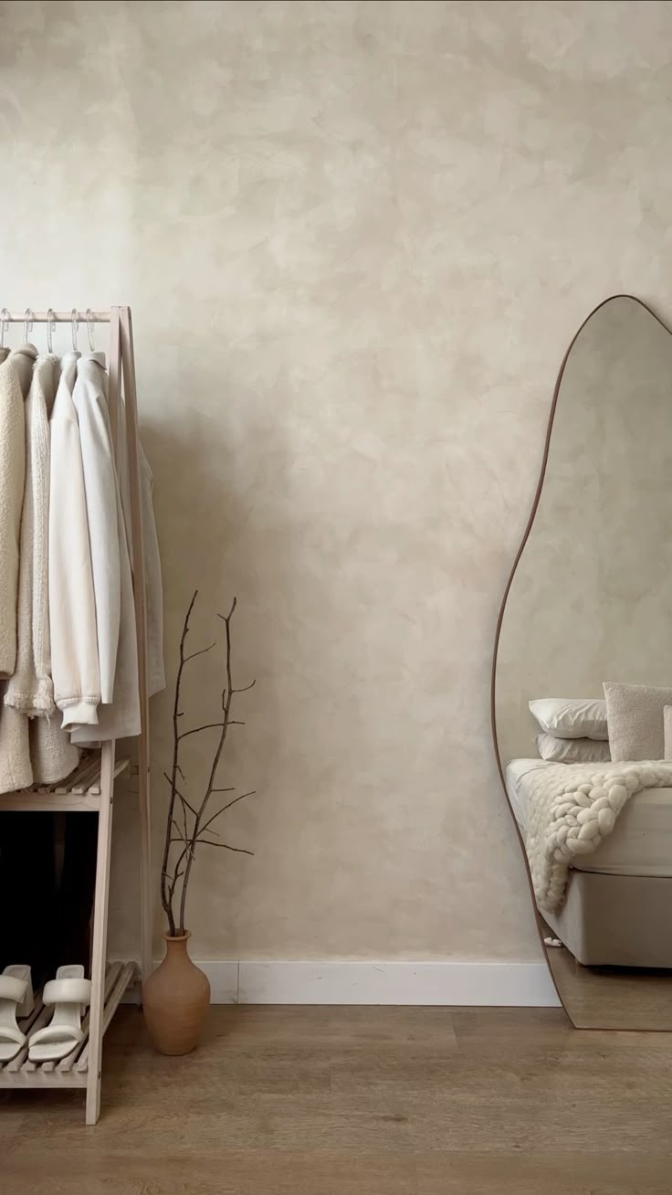 Coastal-Chic Microcement Flooring Bedroom in Obhur, Jeddah