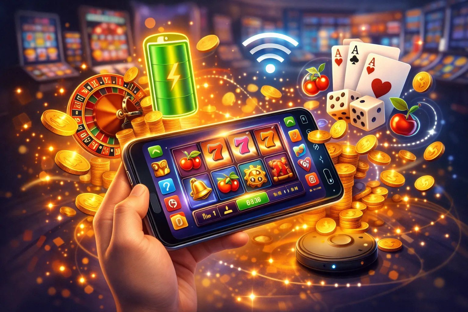 スマホで楽しむカジノゲーム入門ガイド｜無料で遊べるアプリ・サービス特集 