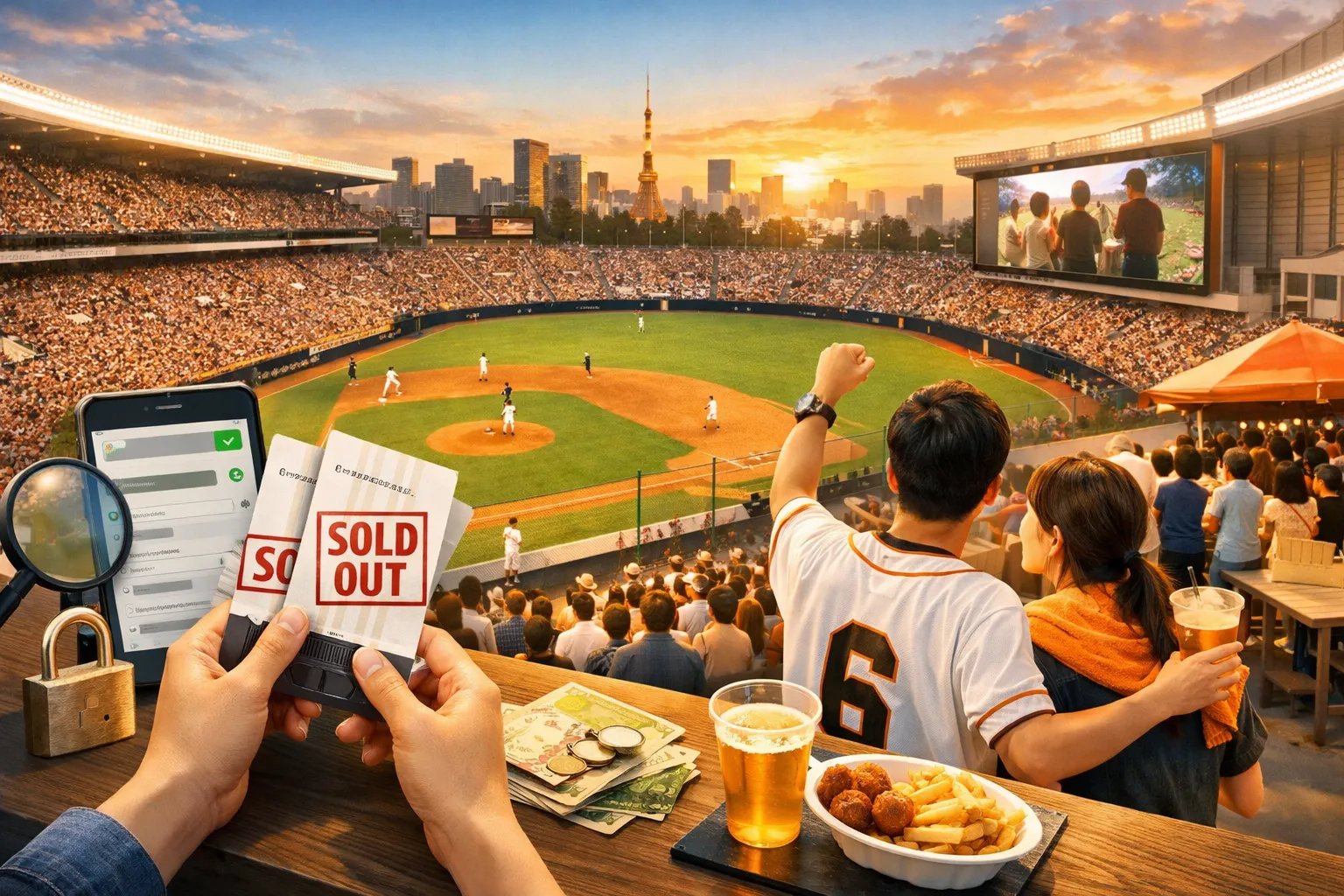 巨人戦チケットをリセールで入手できなくても楽しめる観戦ガイド