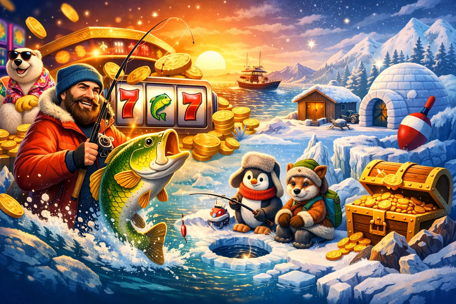 釣りをテーマにしたスロットゲーム完全ガイド