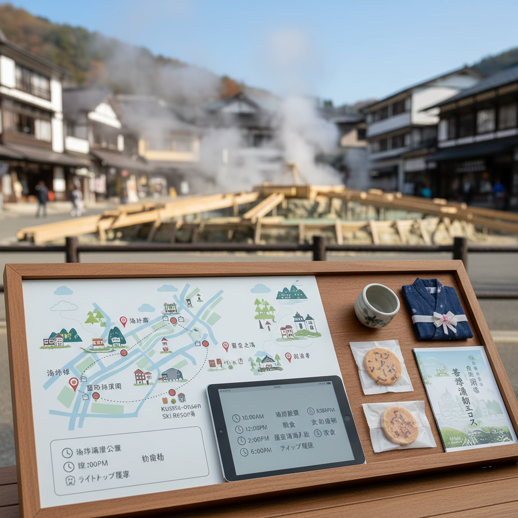 草津温泉 観光 モデルコース