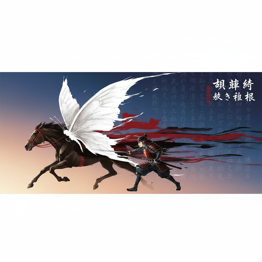 胡蝶綺 若き信長 OP 疾走 歌詞 意味