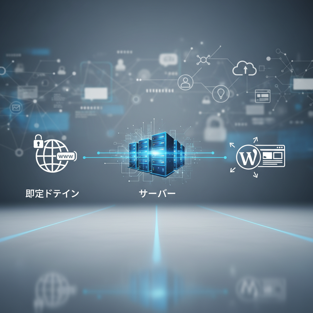 独自ドメイン 取得後 やること サーバー 紐付け