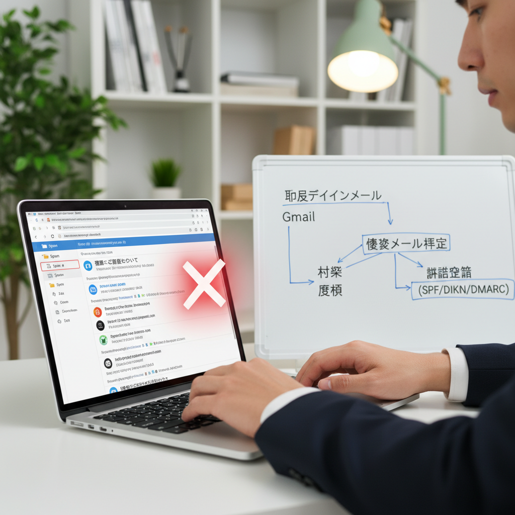 独自ドメインメールがGmailで迷惑メールに！原因と確実な対策【プロが教える完全ガイド】