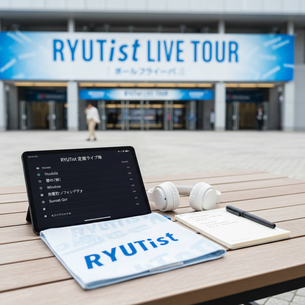 RYUTist ライブ 定番曲 初心者 予習