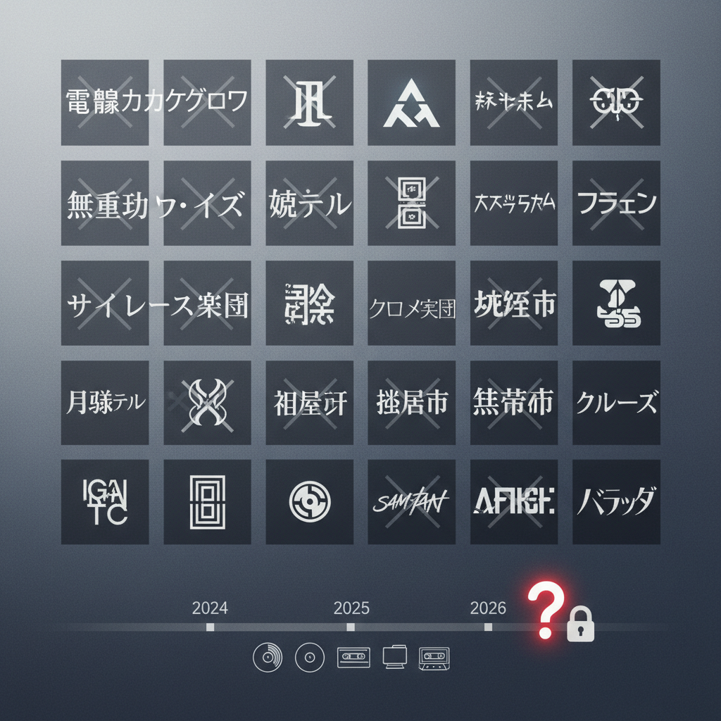 サブスク 解禁してない バンド 一覧 2026