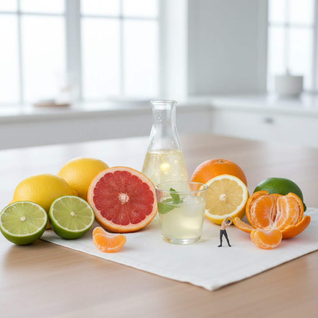 柑橘類 クエン酸 疲労回復 いつ食べる 効果的