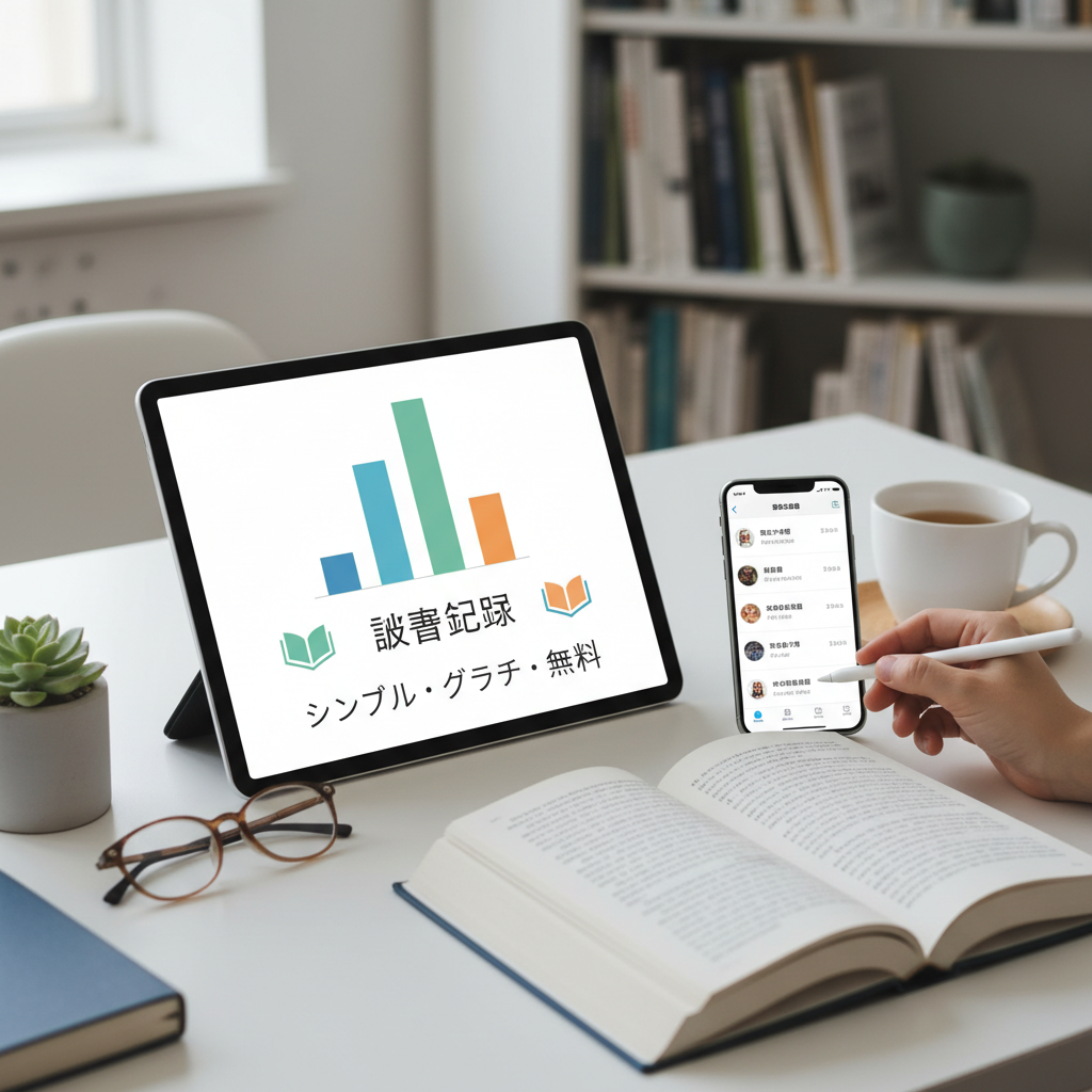 読書記録アプリ シンプル・グラフ・無料で賢く読書を可視化する完全ガイド