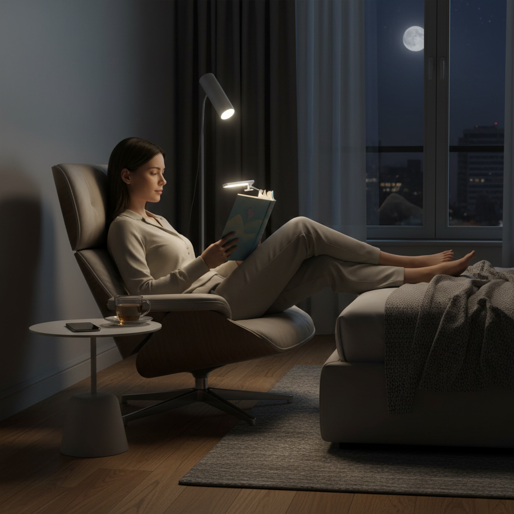 寝る前読書は目に優しいライトで！スマホ代わりの読書体験向上ガイド