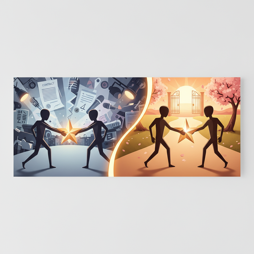 芸能事務所独立の裏側:なぜ揉める?仕組みと円満解決への道筋を徹底解説