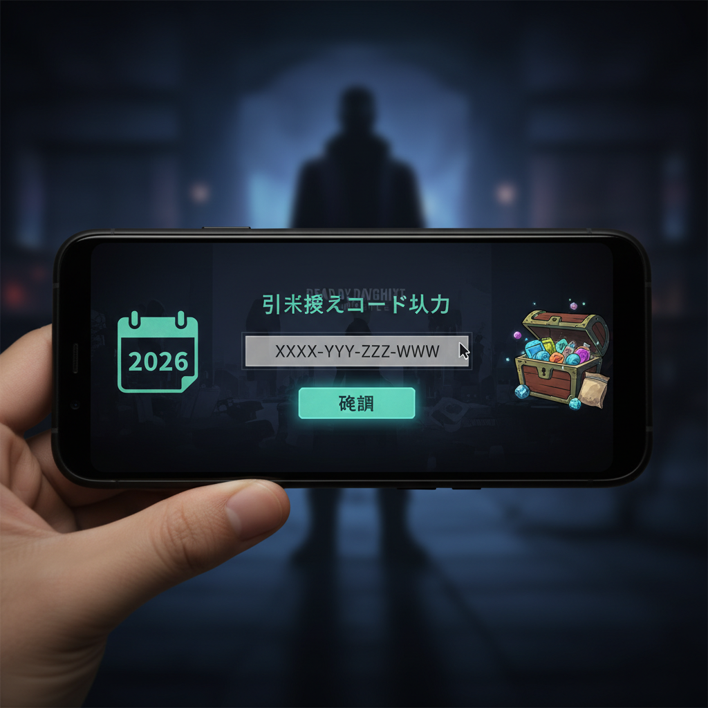 DbDモバイル 引き換えコード 最新 2026 入力場所