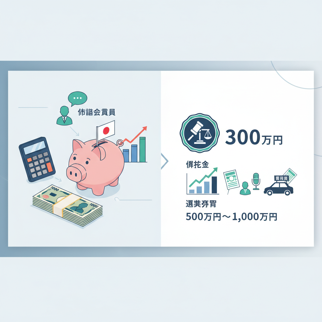 市議会議員になるには 資金 供託金 いくら必要