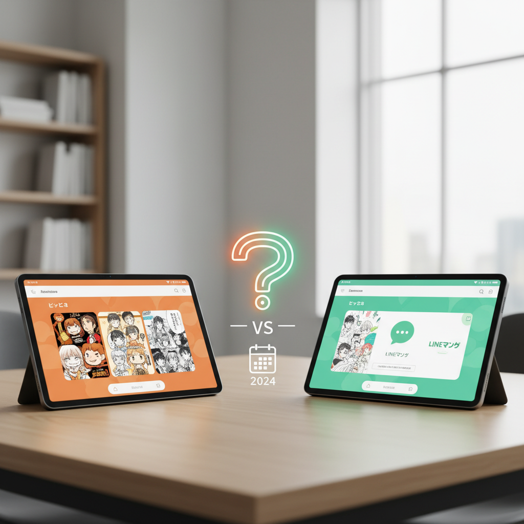 ピッコマ vs LINEマンガ：どっちがいい？違いを徹底比較【2024年最新版】