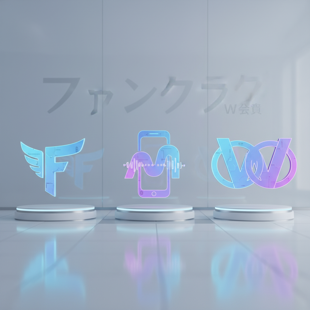 ファンクラブ、モバイル、W会員の違いを徹底解説:あなたはどっちに入るべき?
