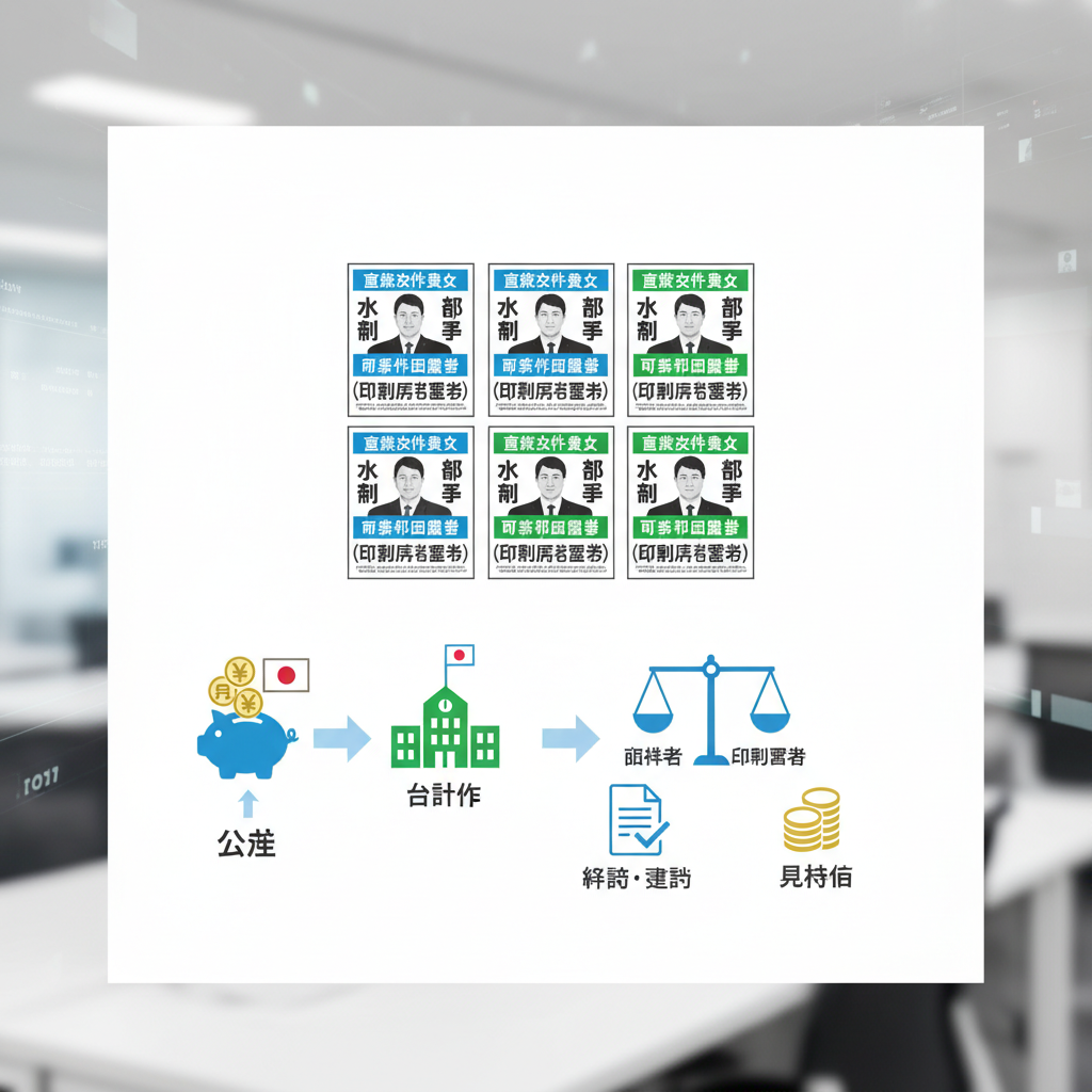 選挙 ポスター 費用 公費負担 仕組み