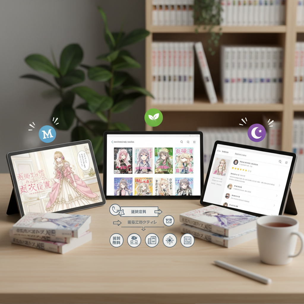 悪役令嬢 漫画 どこで読める アプリ 比較