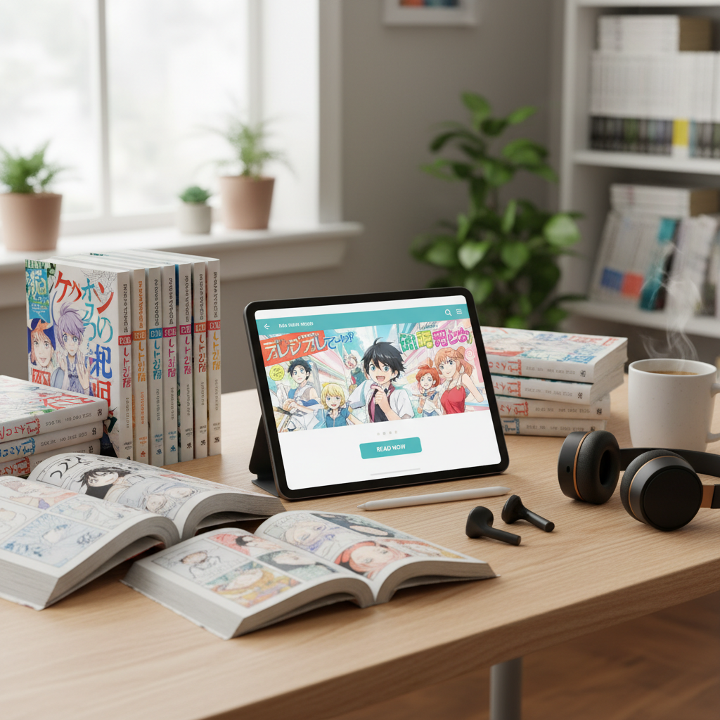 アニメ化原作漫画の続きを何巻からお得に読める？人気アプリ徹底ガイド