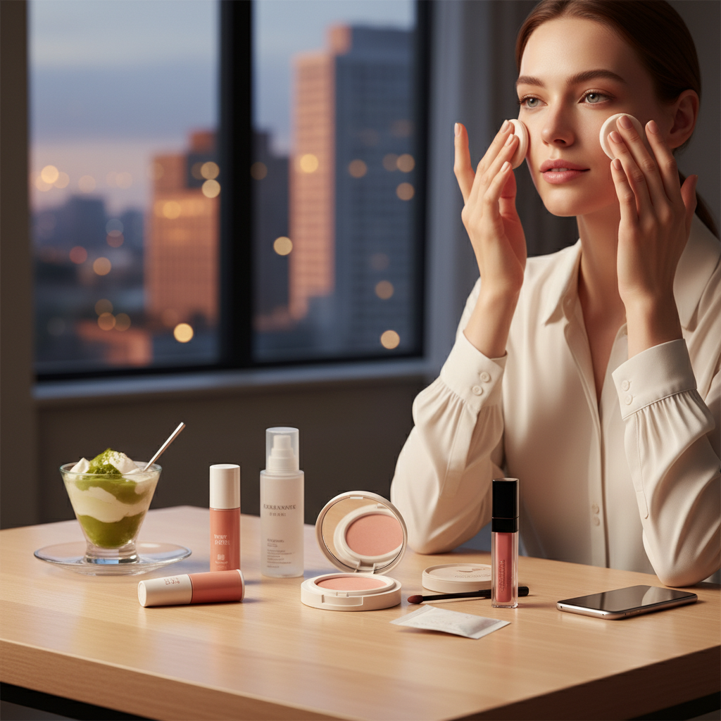 夕方 顔が疲れて見える メイク直し デパコス以外