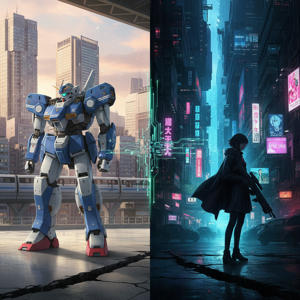 パトレイバーと攻殻機動隊：違い・繋がり・どっちが先？SF名作徹底比較ガイド