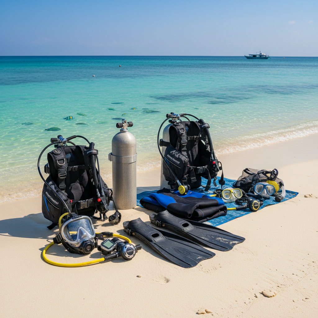 ダイビング器材 買う順番と優先度を徹底解説！レンタルとの比較で最適な選択を