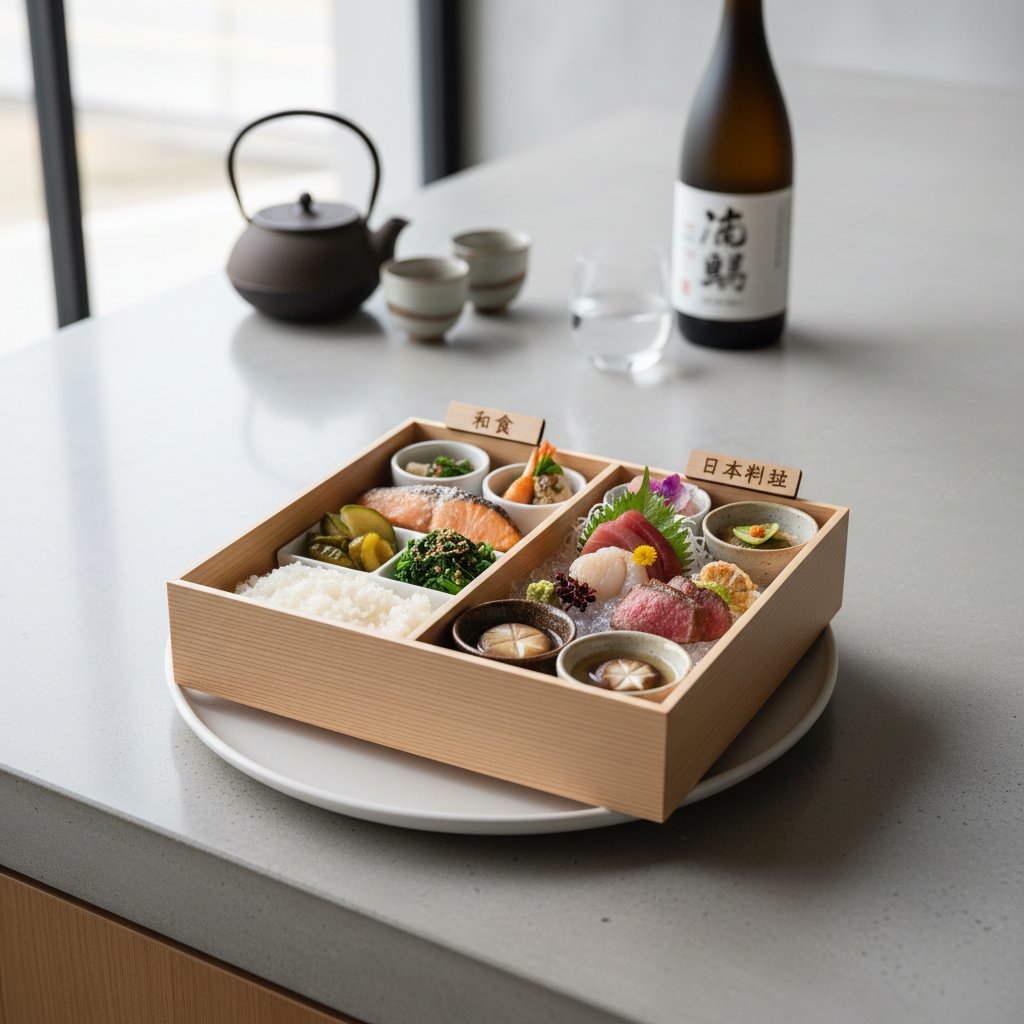 和食 日本料理 違い わかりやすく