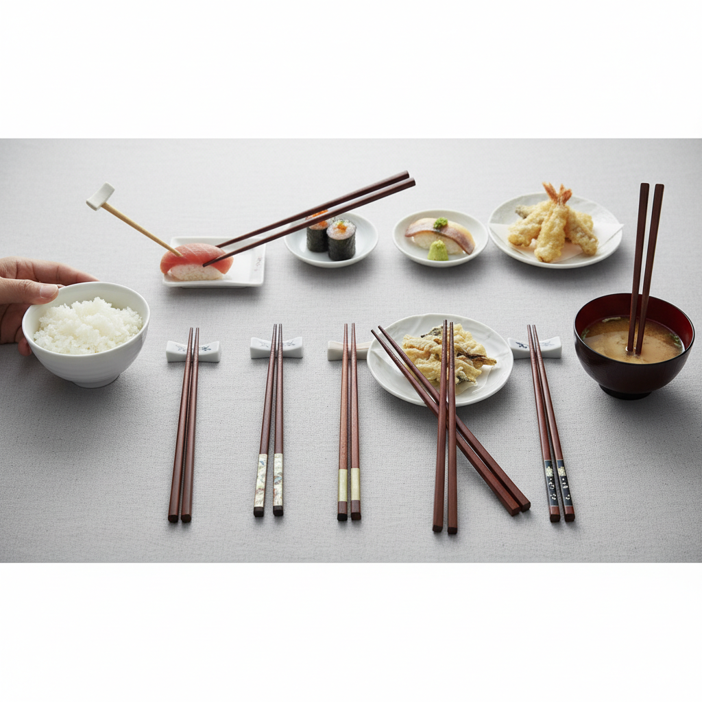 和食 マナー 箸 タブー 一覧