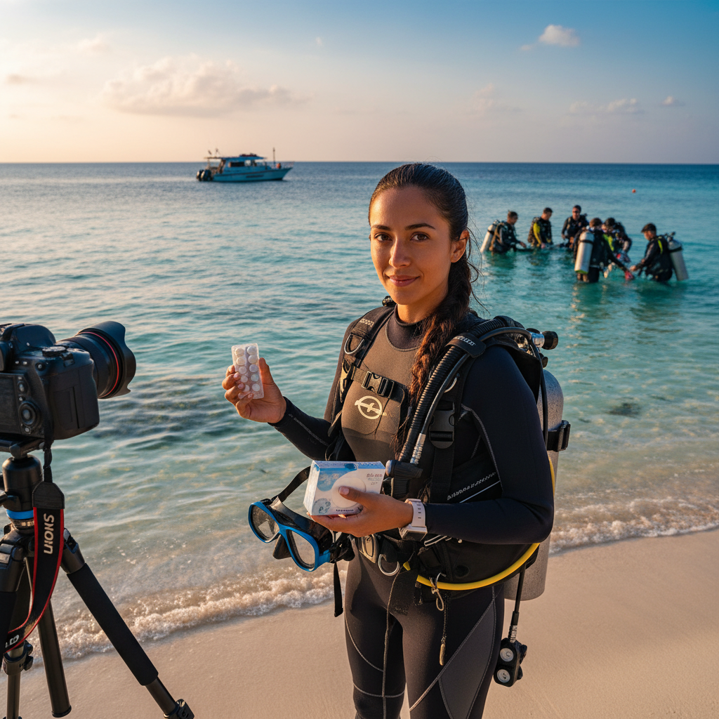 ダイビングと生理：タンポン・ピルで不安を解消！女性ダイバーのための安全対策ガイド
