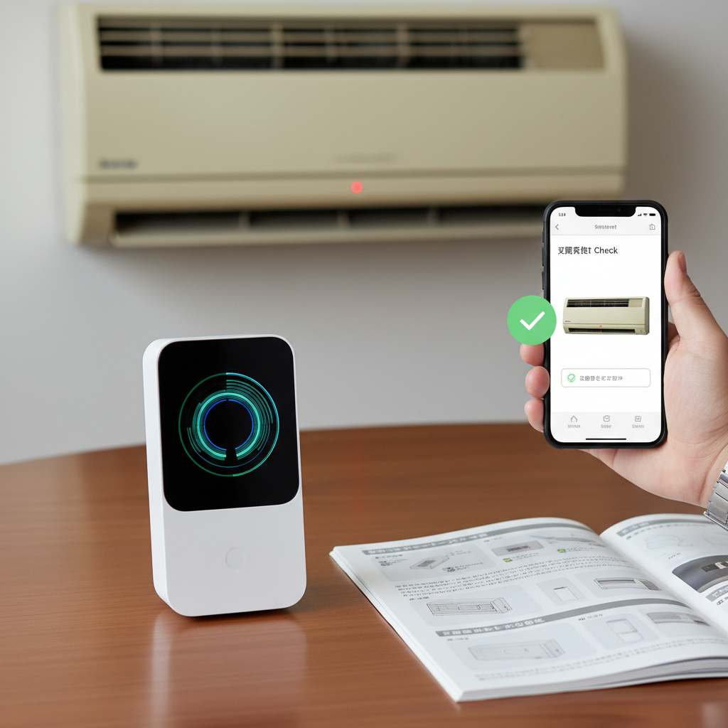 スマートリモコンで古いエアコンを操る!対応確認と設定ガイド