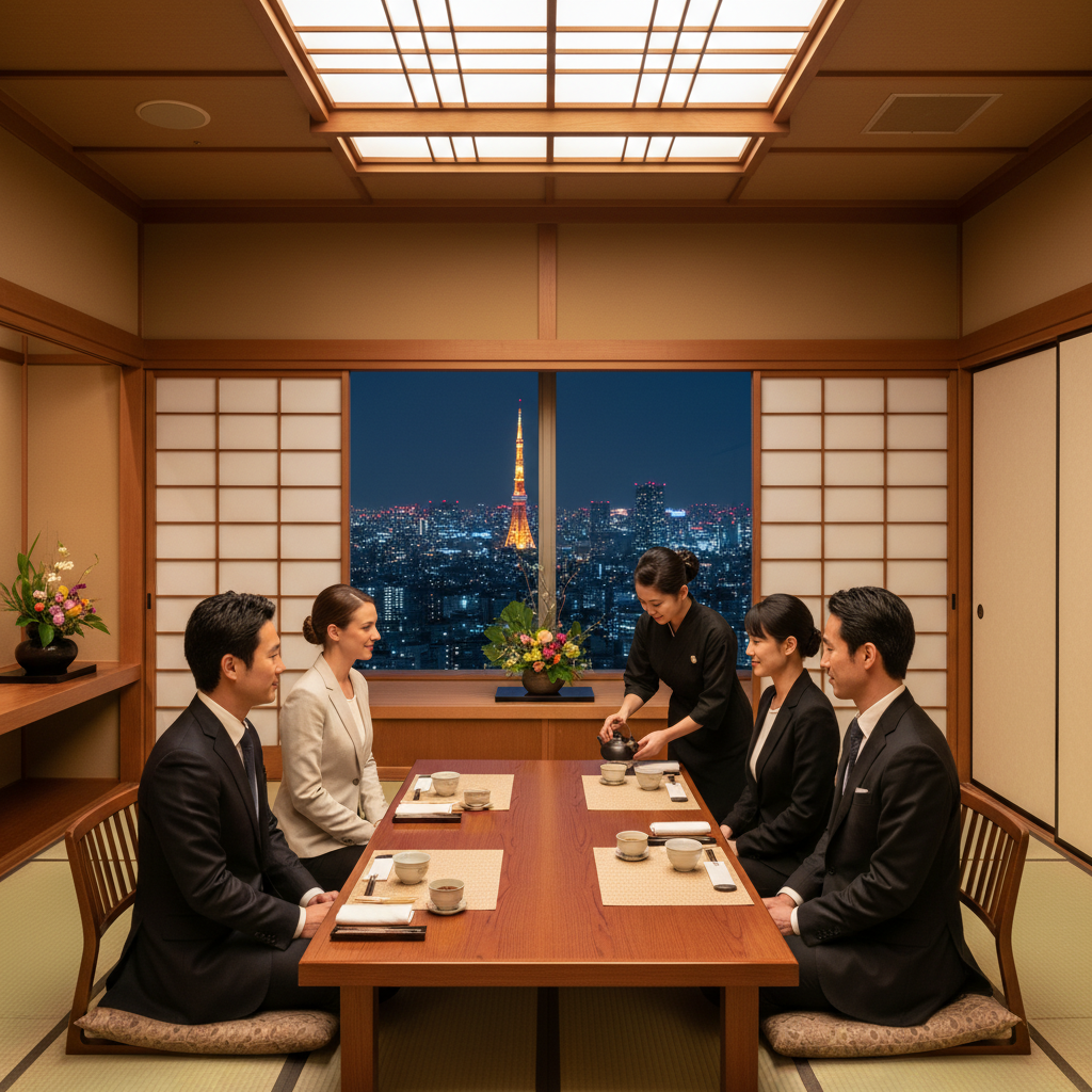 東京で外国人接待!日本文化体験ができる一流レストラン完全ガイド