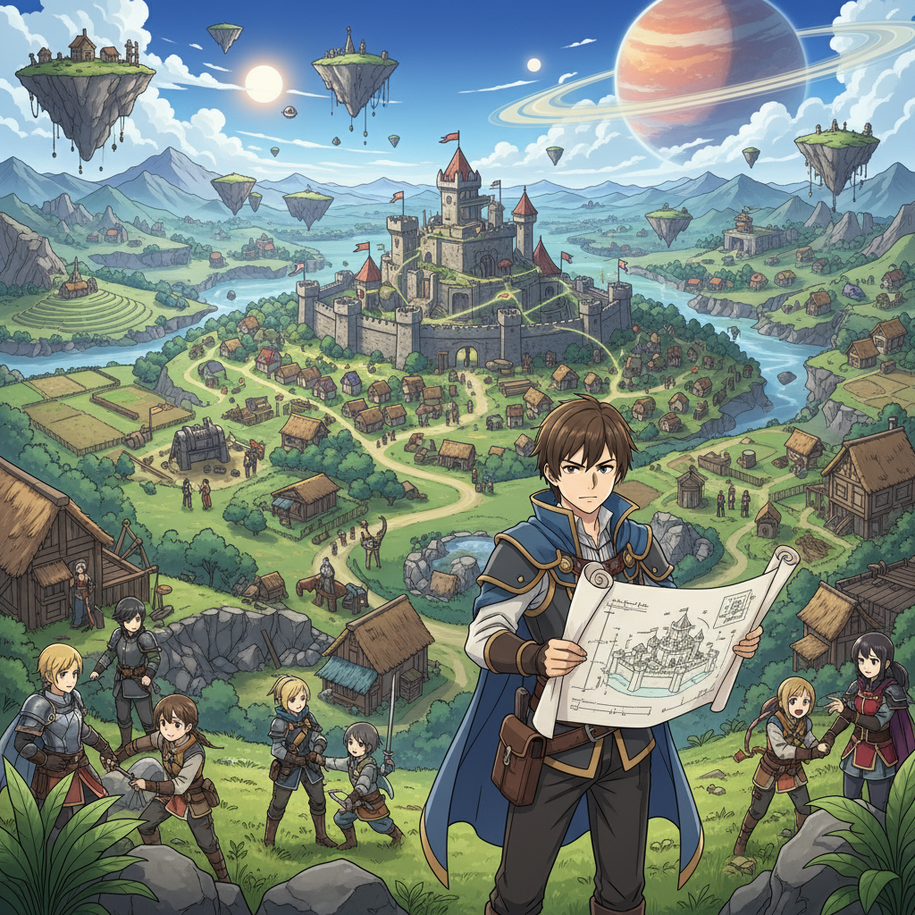 異世界 アニメ 領地経営 街づくり おすすめ なろう系