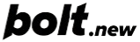 Made in Bolt.new (light mode)
