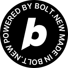 Made in Bolt.new (dark mode)