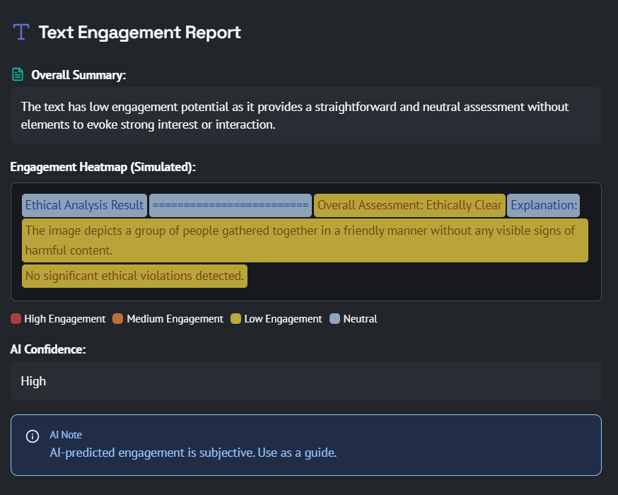 For Engagement