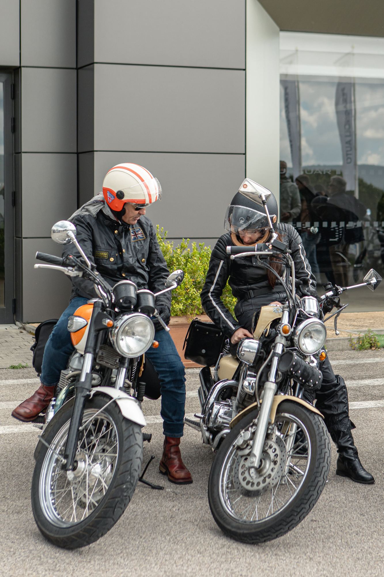 TRIUMPH Rider Portrait