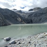 Lago e vedretta del Pisgana