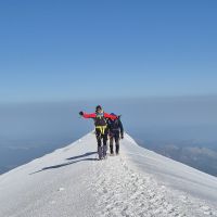 Monte Bianco - Via normale italiana dal Rifugio Gonella