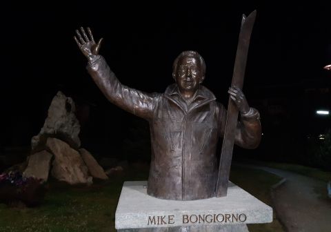 Cervinia, omaggio a Mike