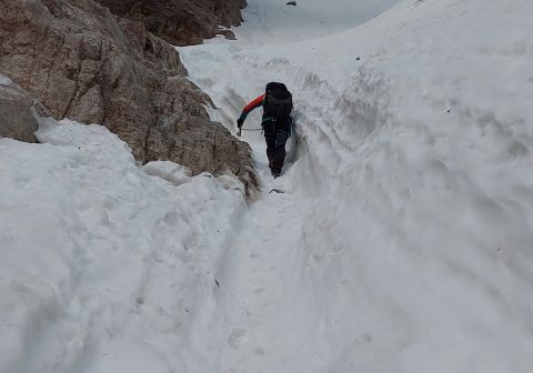 Secondo tratto canalone