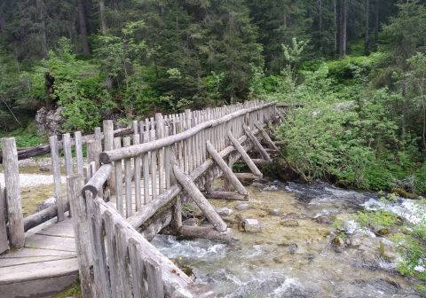 Ponte partenza Vallesinella