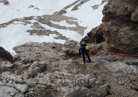 Prima calata da 20-25m