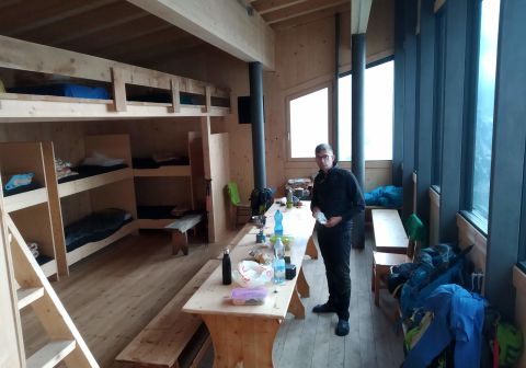 Bivacco invernale Brentei