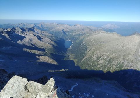 Val di Fumo dalla cima