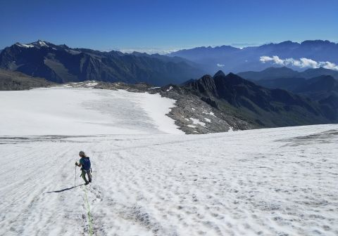 In direzione Sass de la Stria