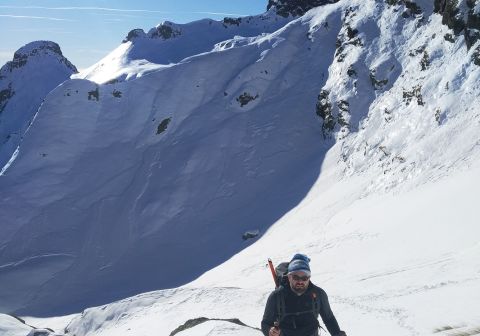Cima Piazzotti invernale - Rifugio Benigni_13