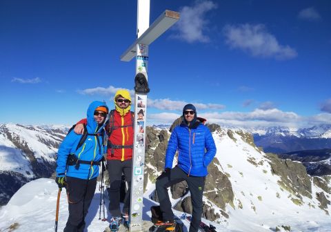 Cima Piazzotti invernale - Rifugio Benigni_19