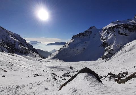 Cima Piazzotti invernale - Rifugio Benigni_7