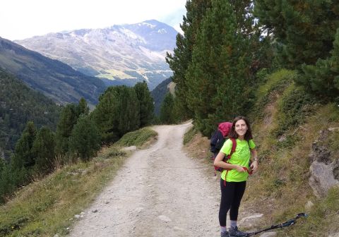 Sentiero verso il rifugio Pizzini