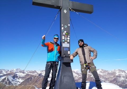 Cimon della Bagozza - Canale del Lupo - Invernale - foto 15