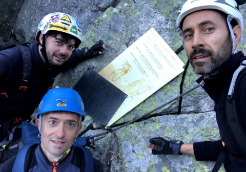 Corno di Grevo - Ferrata E. Arosio - foto 4